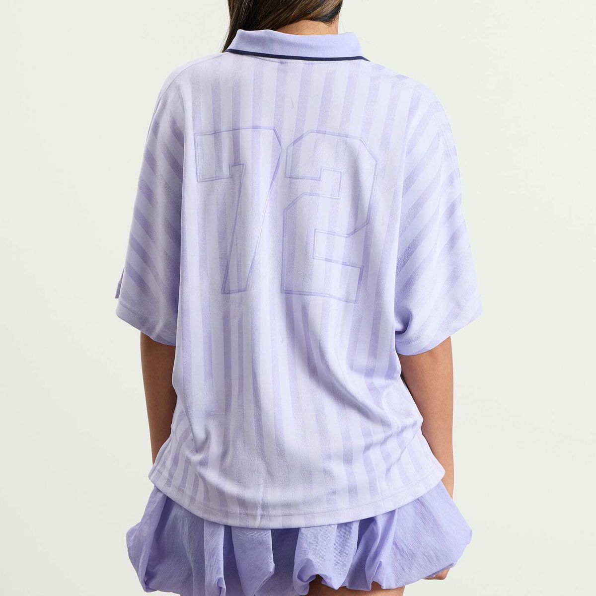 Nike Women's Jersey Top in Lilac Ice