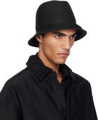 CASEY CASEY Black Braided Hat