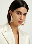 ROSANTICA Bucaneve Imitation Pearl Hoop Earrings