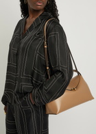 Toteme T-lock Leather top Handle bag - Camel - One Size
