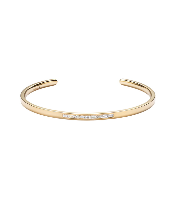 Photo: Shay Jewelry 18kt gold (750/1000) bangle with diamonds