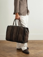 Officine Creative - Quentin 009 Airbrushed Suede Weekend Bag