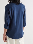 Barena - Coppi Cotton-Jersey Shirt - Blue