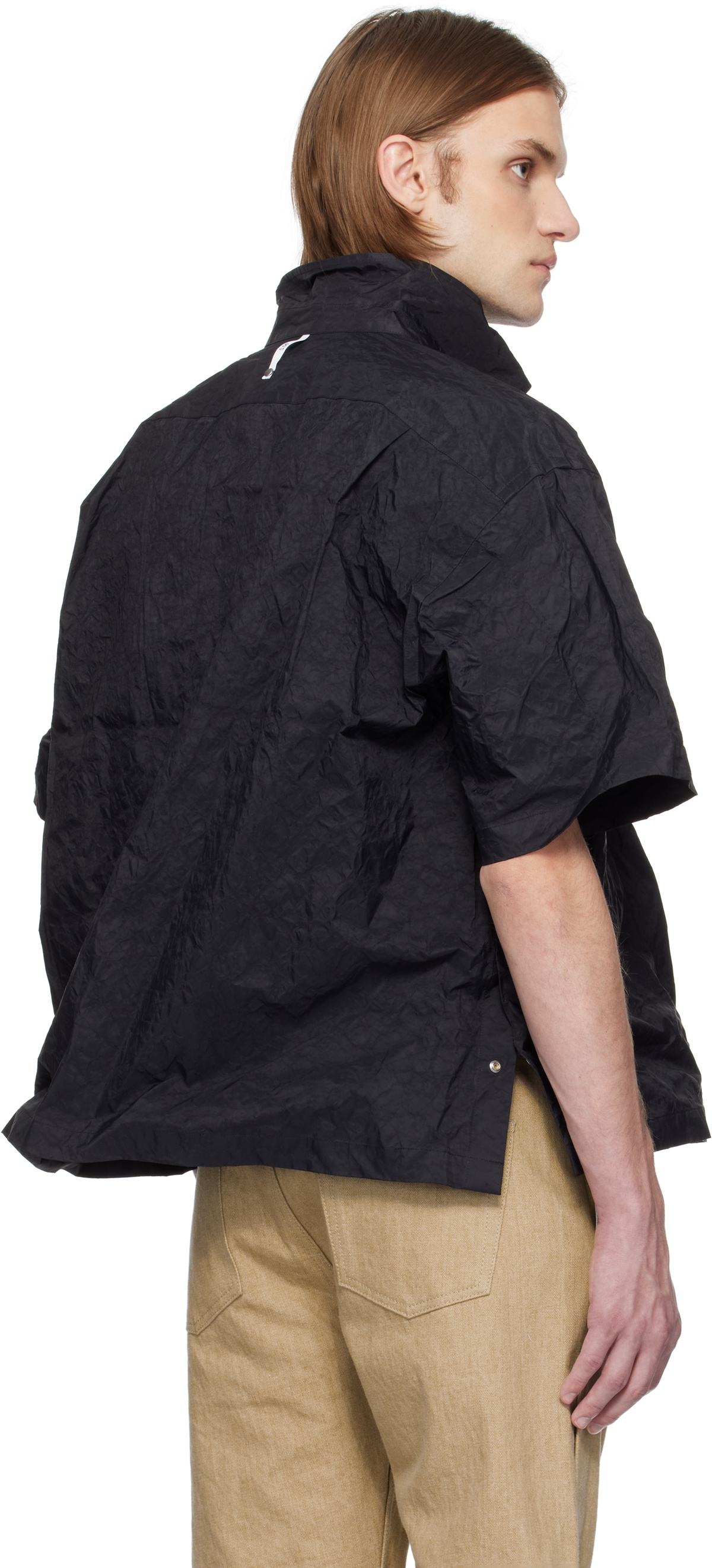 Karmuel Young Black Square Transform Shirt