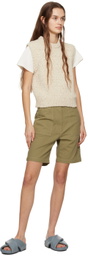 Nothing Written Khaki Worker Shorts