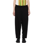 Issey Miyake Men Black Apoc Basic Lounge Pants