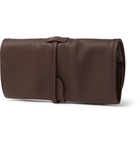 Lorenzi Milano - Leather Watch Roll - Brown