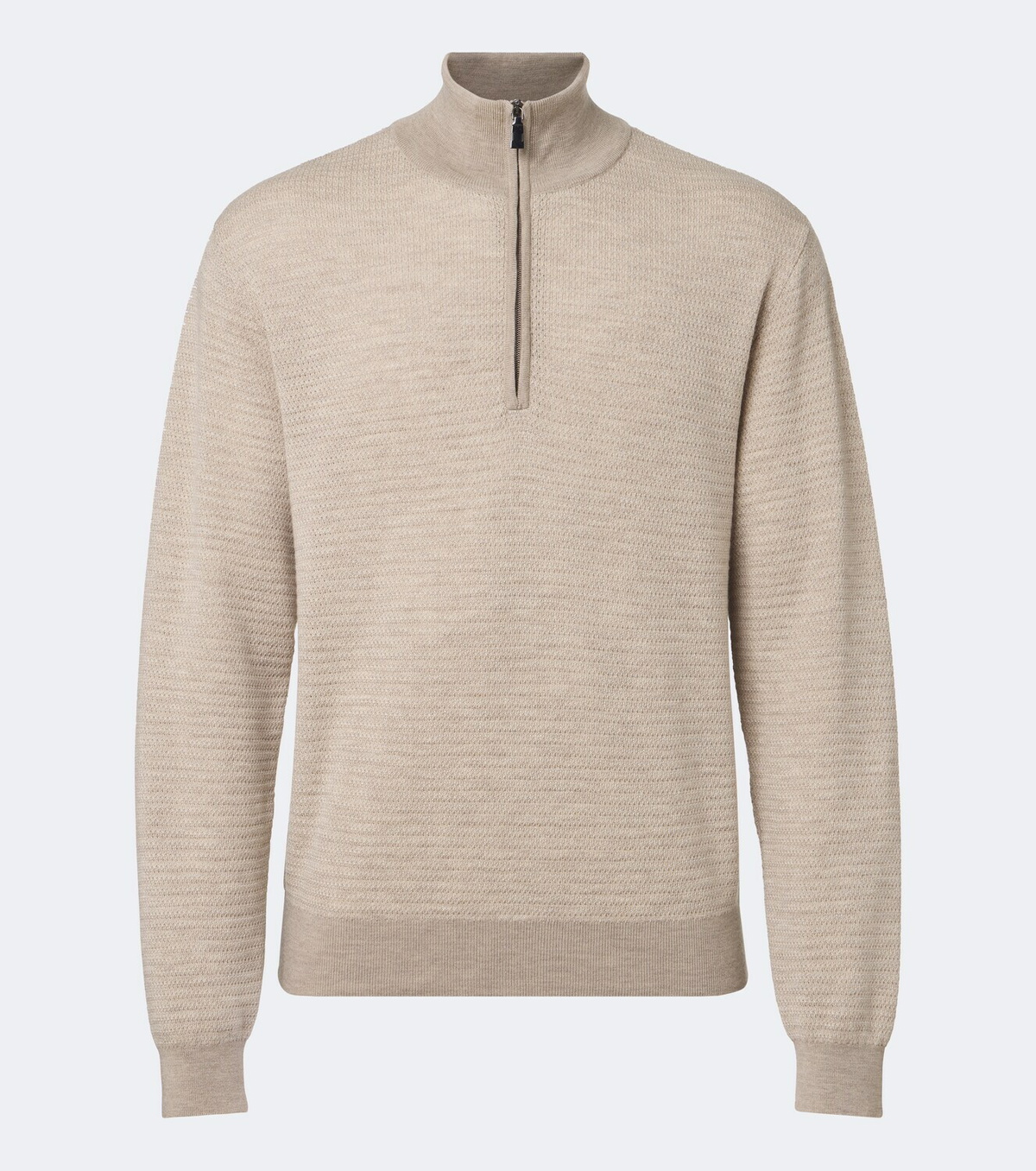 Frescobol Carioca Heitor wool half-zip sweater