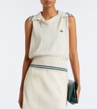 Vivienne Westwood Doubletake cotton and cashmere polo shirt