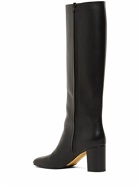 VALENTINO GARAVANI - 70mm Golden Walk Leather Tall Boots