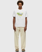Casablanca Tennis Club Icon Screen Printed Unisex T Shirt White - Mens - Shortsleeves