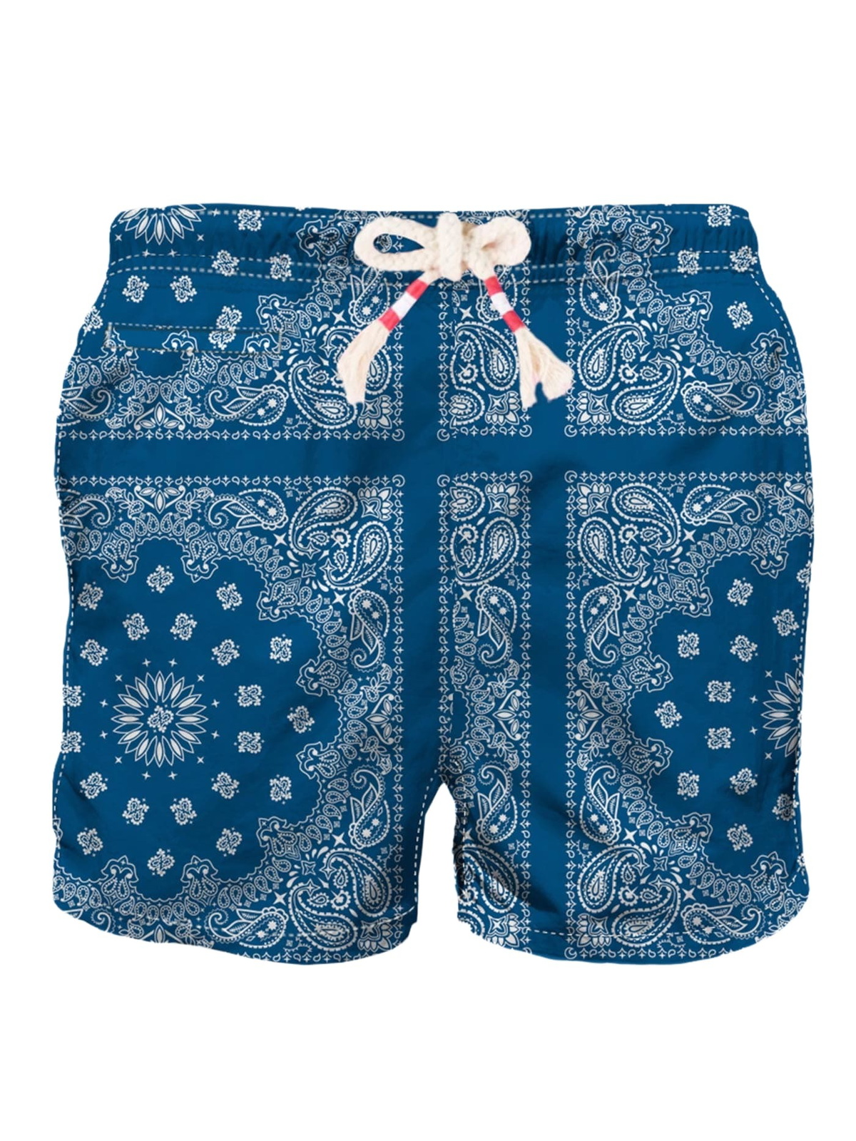 MC2 SAINT BARTH Boys Swim Shorts Caprese Jr. Bandanna Print main image 0