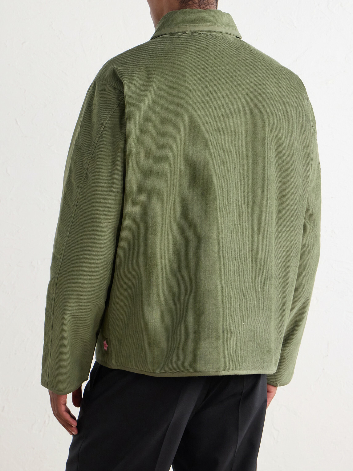 Kardo - Amardeep Cotton-Corduroy Blouson Jacket - Green