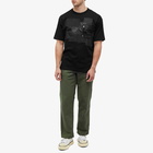 Comme Des Garçons Homme Men's Multi Patch Zip T-Shirt in Black Mix