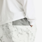Uniform Experiment Men's Marble Tech Shorts in White