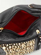 Christian Louboutin - Loubideal Studded Full-Grain Leather Messenger Bag