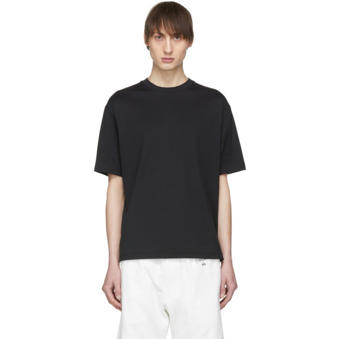 Photo: Y-3 Black Striped Signature T-Shirt