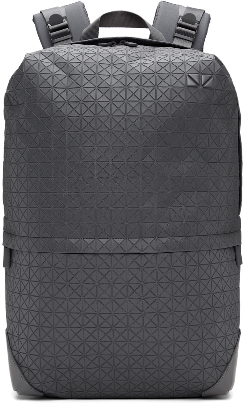 Bao Bao Issey Miyake Grey Liner Backpack Bao Bao Issey Miyake