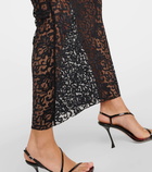 Rotate Birger Christensen Natasja lace maxi skirt