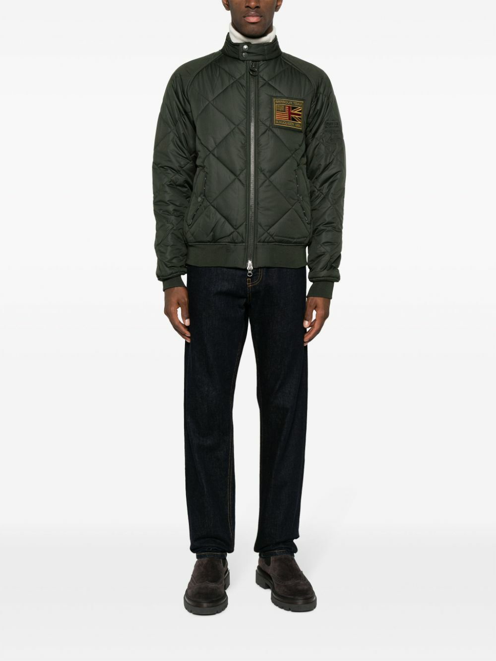BARBOUR - Merchant Quilted Bomber Jacket Barbour