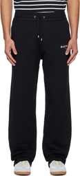 Balmain Black 'Balmain Paris' Writing Sweatpants