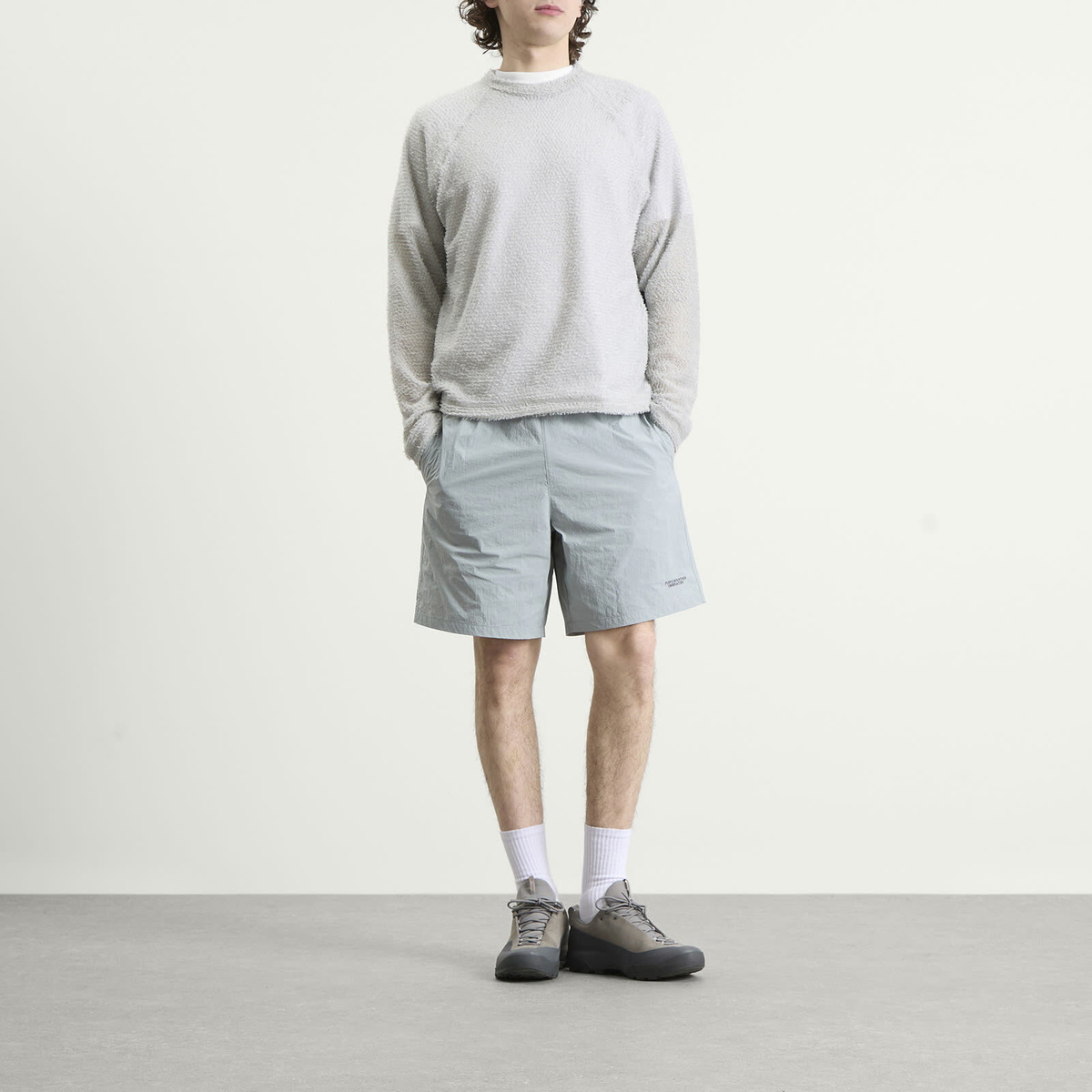 Purple Mountain Observatory Men's Track Short in Grey