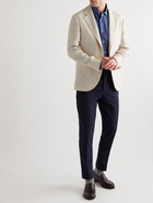 Brunello Cucinelli - Linen, Wool and Silk-Blend Blazer - Neutrals