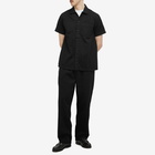 NoProblemo Men's Short Sleeve Work Shirt in Black