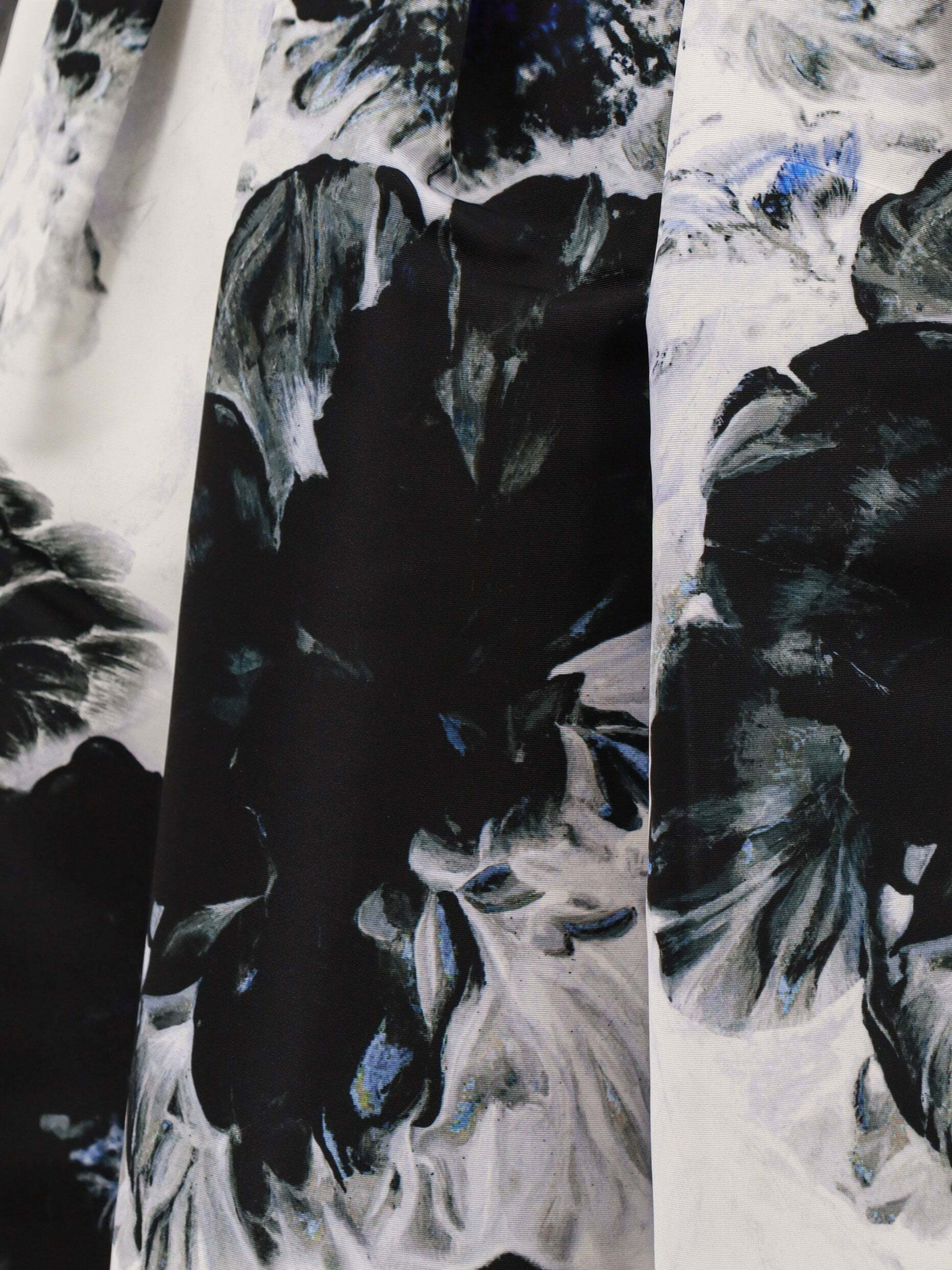 VIP【関税送料無料】希少 MCQUEEN BLACK AND WHITE MIDI SKIRT Alexander Mcqueen Skirt White Womens Alexander McQueen