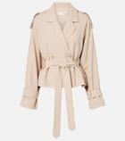 Aya Muse Soli belted double-breasted trench coat