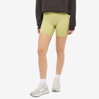 Adanola Women's Tennis Collection Ultimate Crop Shorts in Lime Green
