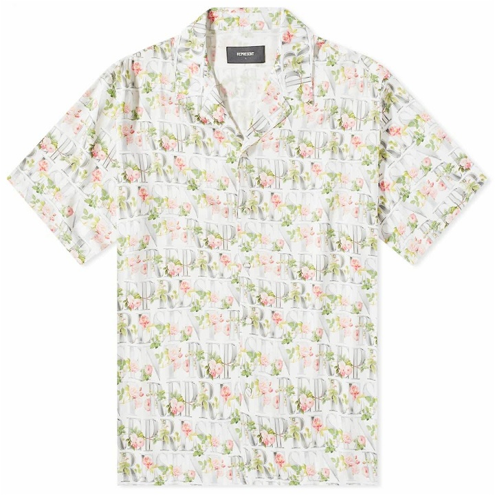 Photo: Represent Men's Floral Vacation Shirt in White