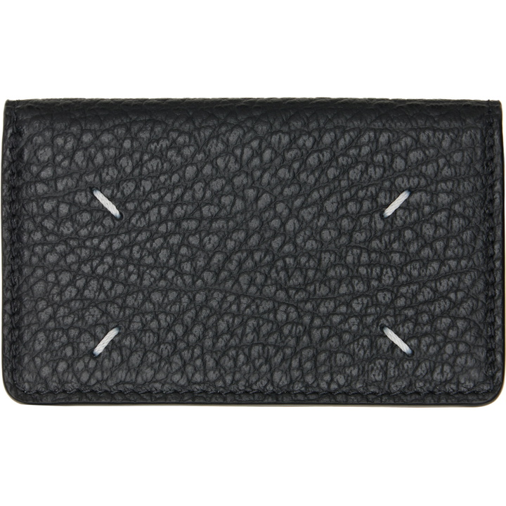 Photo: Maison Margiela Black Four Stitches Card Holder