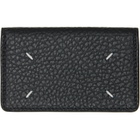 Maison Margiela Black Four Stitches Card Holder