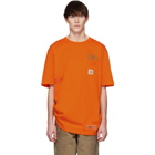 Heron Preston Orange Carhartt Edition T-Shirt