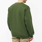 WTAPS Men's Club Crew Sweat in Green