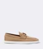 Christian Louboutin Chambeliboat leather slip-on shoes
