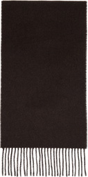JACQUEMUS Brown 'The Jacquemus' Scarf