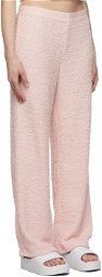Calvin Klein Underwear Pink Plush Lounge Pants
