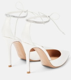 Gianvito Rossi Montecarlo D'Orsay 105 suede pumps