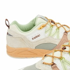 Karhu Men's Fusion 2.0 Sneaker in Turtledove/Shadow Lime