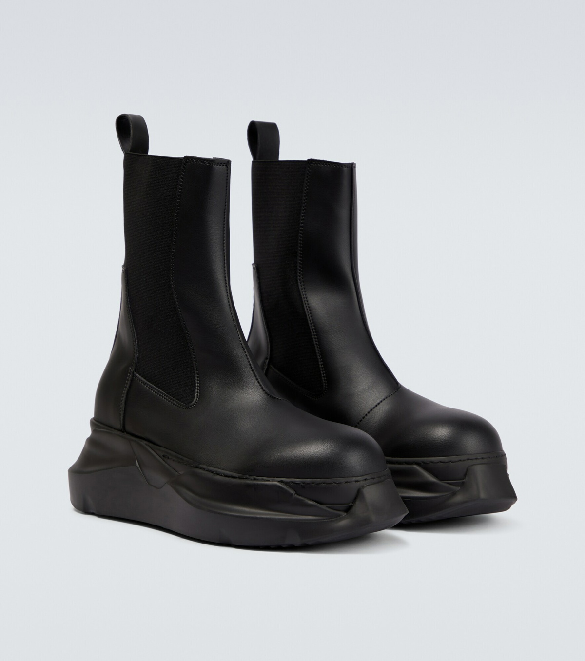 DRKSHDW by Rick Owens - Beatle Abstract faux leather boots Rick