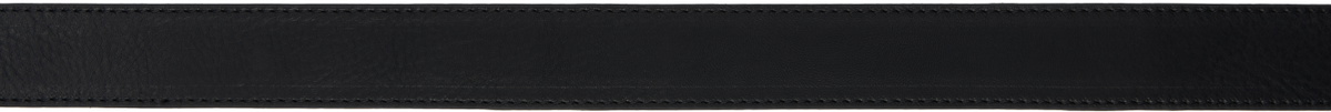 The Frankie Shop Black Toni Leather Belt