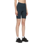 Girlfriend Collective Navy High-Rise Bike Shorts