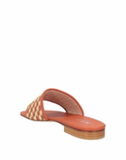 Kiton Womens Sandals in Tomato red