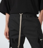 Rick Owens Mastodon cotton-blend poplin cargo pants