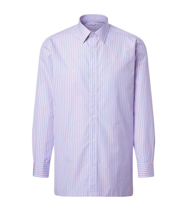 Photo: Charvet Striped cotton poplin shirt