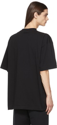 VETEMENTS Black Crystal Logo T-Shirt