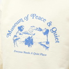 Museum of Peace and Quiet Men's Quiet Place Crew Sweatshirt in Bone