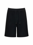 BRIONI - Cotton & Silk Terrycloth Shorts